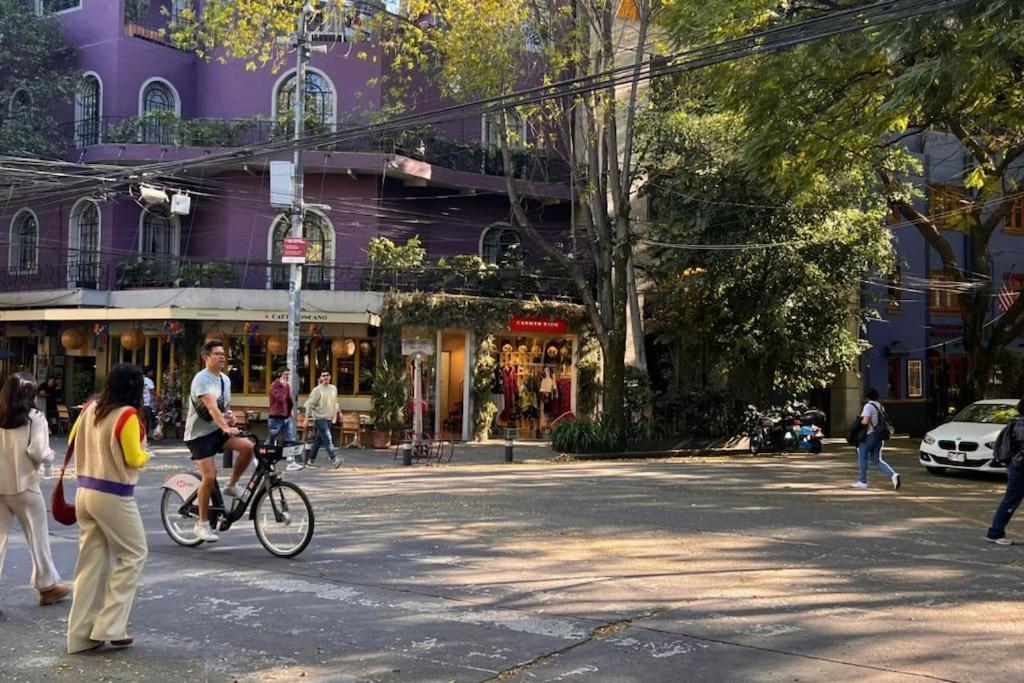 Condesa Residence Amsterdam D Sunny 2Bed 1Bath Apt In Condesa Mexico By Eksteriør billede